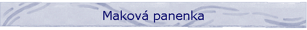 Makov panenka