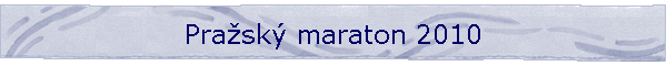 Prask maraton 2010